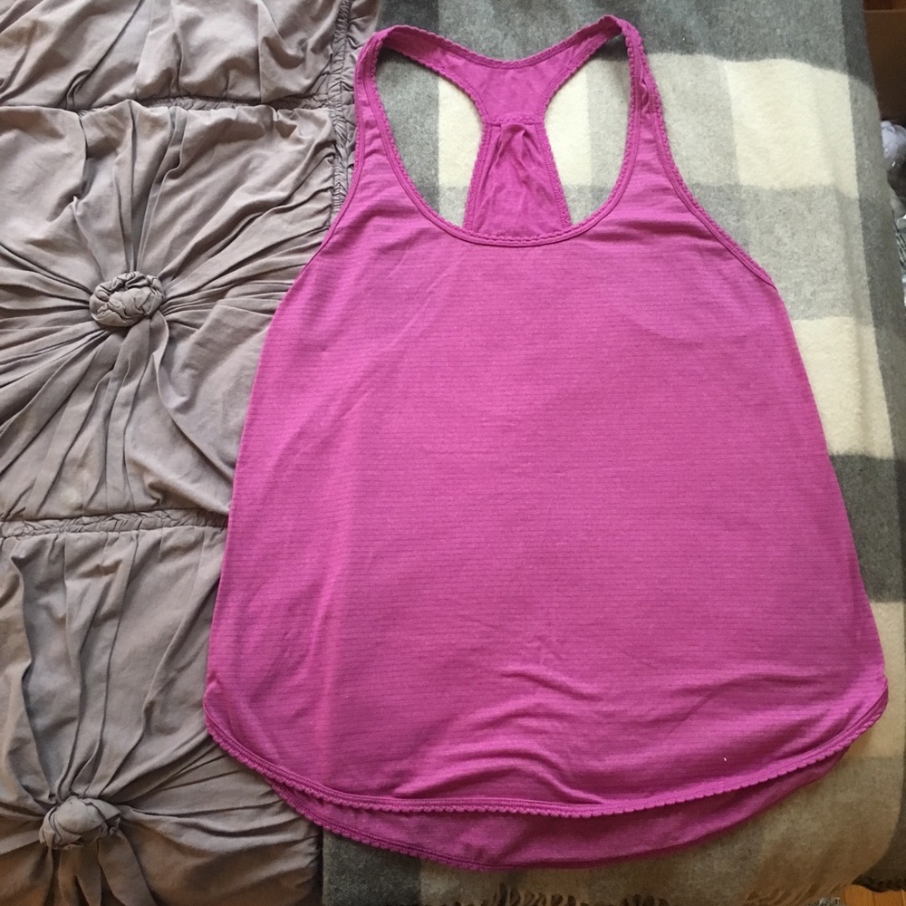 Lululemon pink 105 degree singlet tank